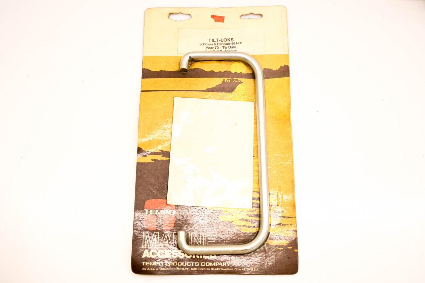 Tempo 1060JE Tilt-Locks Tilt Lock Bar NOS