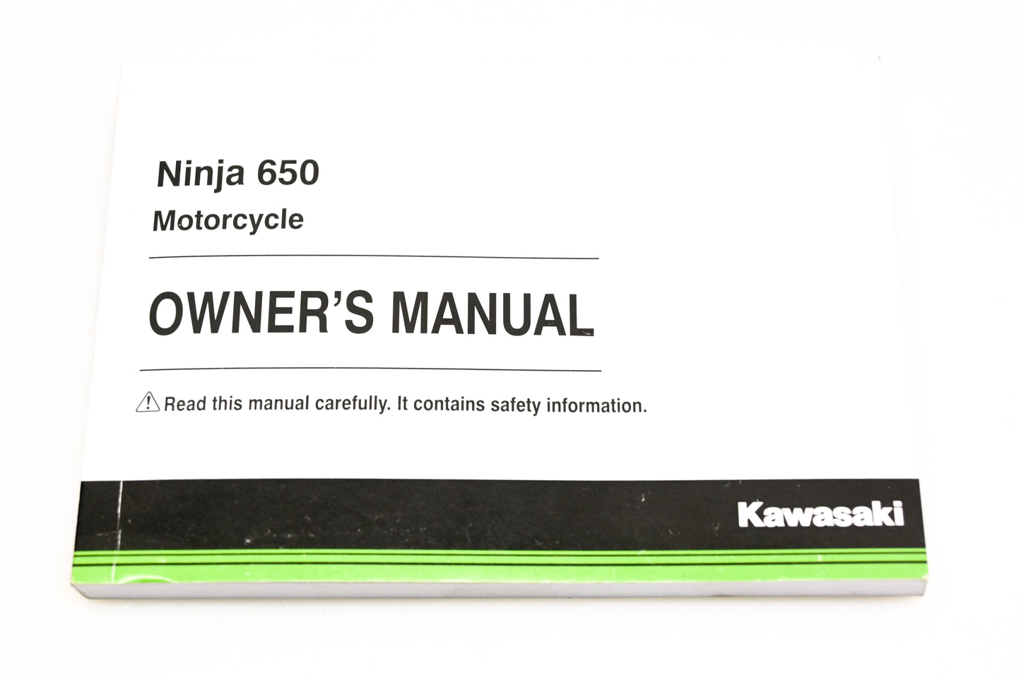OEM Kawasaki 99987-0073 EX650JK/KK Ninja 650 Owner's Manual