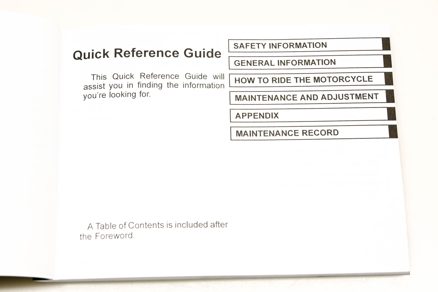 OEM Kawasaki 99987-0073 EX650JK/KK Ninja 650 Owner's Manual