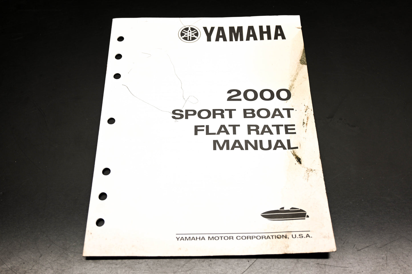 OEM Yamaha LIT-18750-SB-2K 2000 Sport Boat Flat Rate Manual
