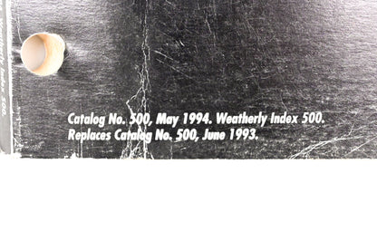 Champion 500 1994 May Spark Plug Catalog