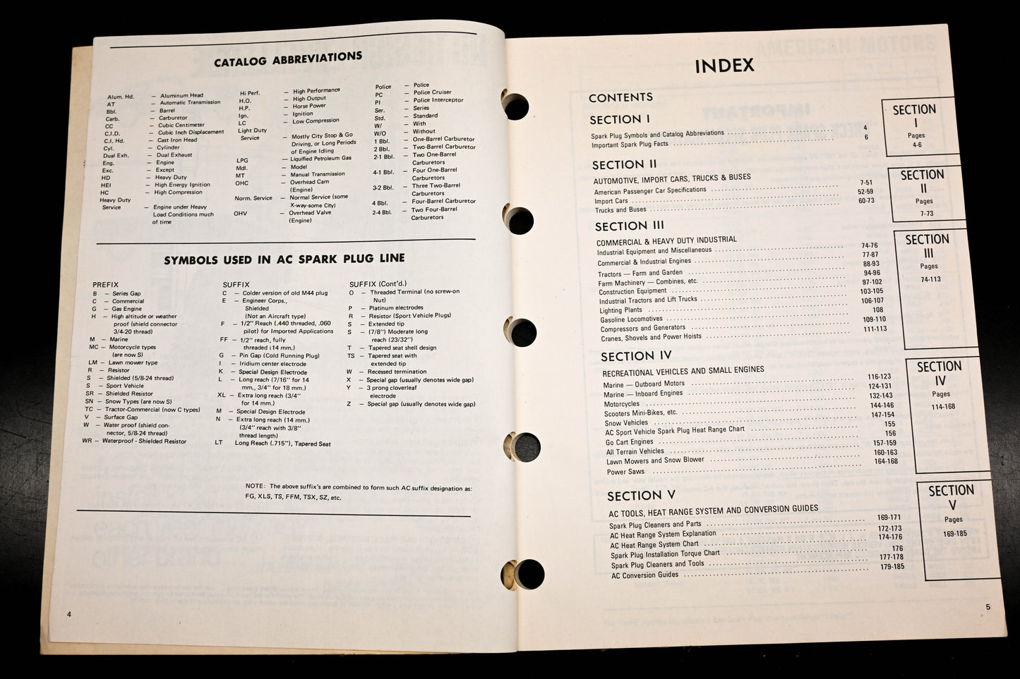 AC 41A-100 February 1979 Spark Plug Catalog