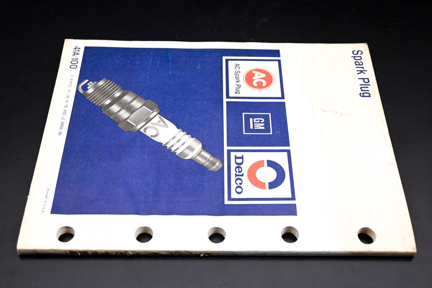 AC 41A-100 February 1979 Spark Plug Catalog