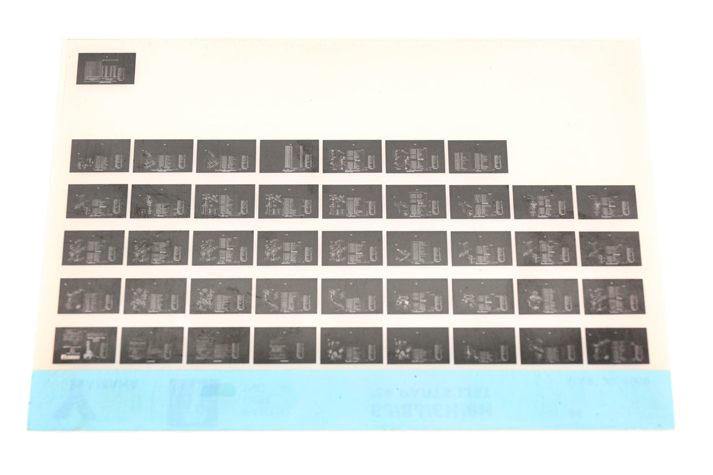 OEM Yamaha LB016-38 1986 6J/8J/6H/8H Parts List Microfiche
