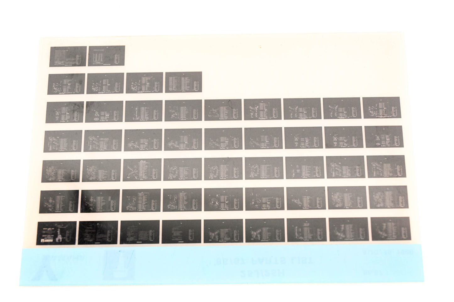 OEM Yamaha LB016-44 1986-87 25J/25H Parts List Microfiche
