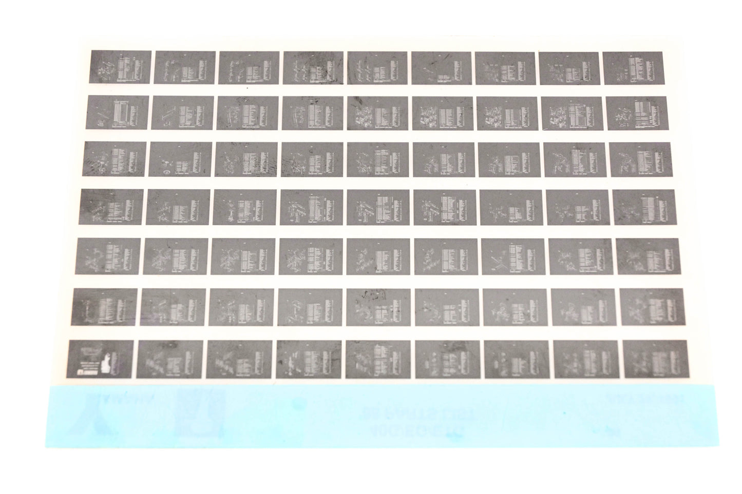 OEM Yamaha LB018-6 1988 40G/EG/ETG Parts List Microfiche