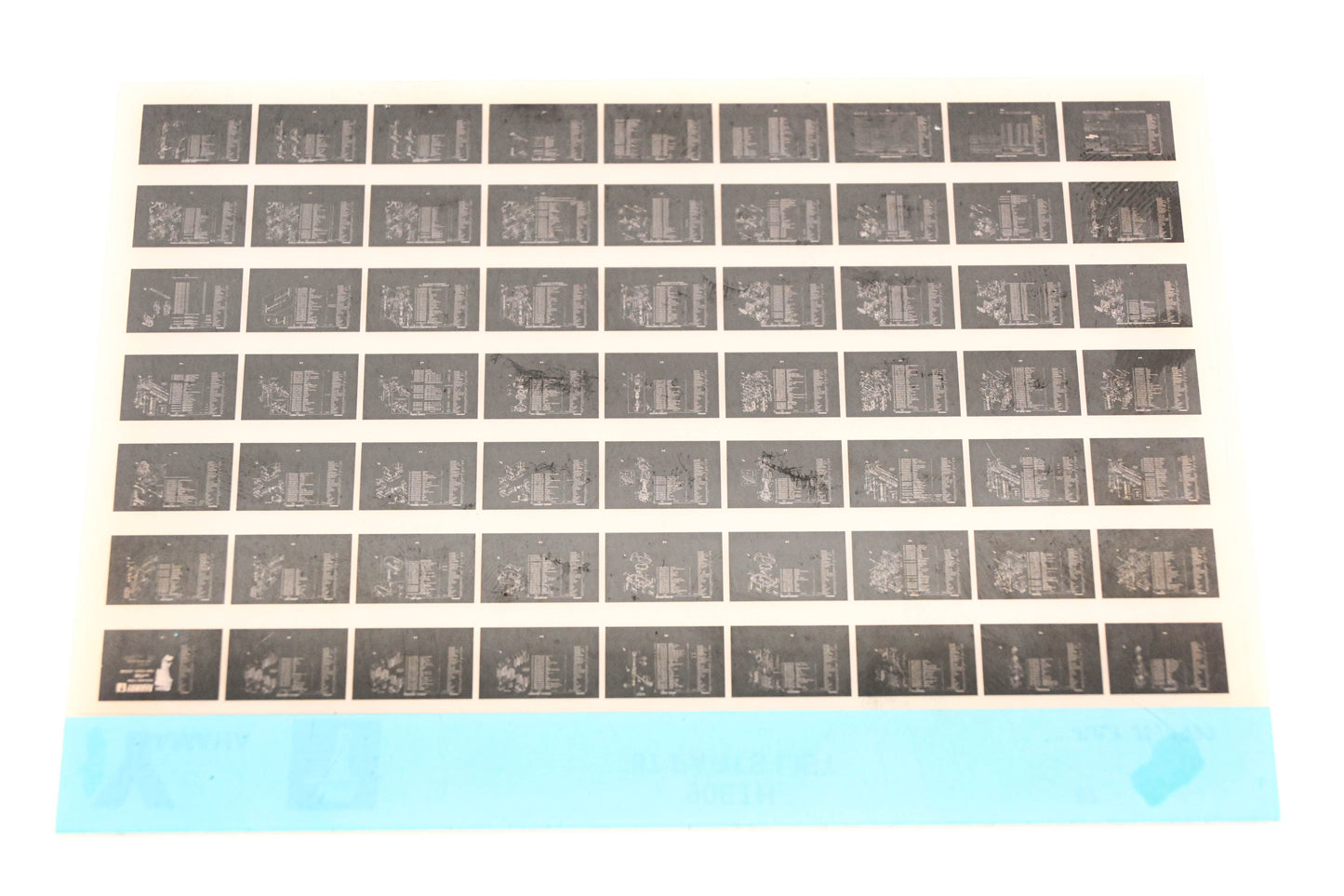 OEM Yamaha LB018-15 1987 90ETH Parts List Microfiche