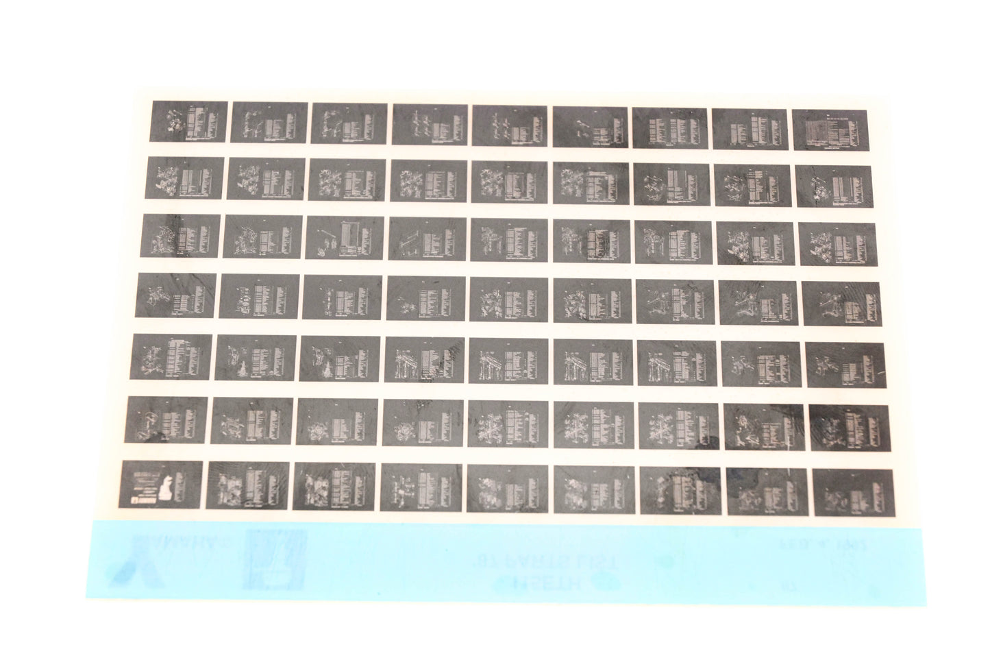 OEM Yamaha LB018-21 1987 115ETH Parts List Microfiche