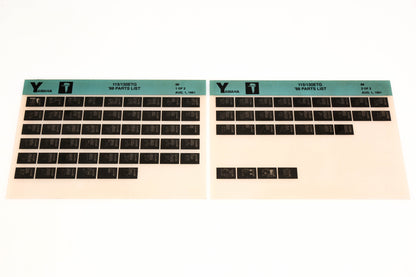 OEM Yamaha LB018-33 1988 115/130ETG Parts List Microfiche Lot