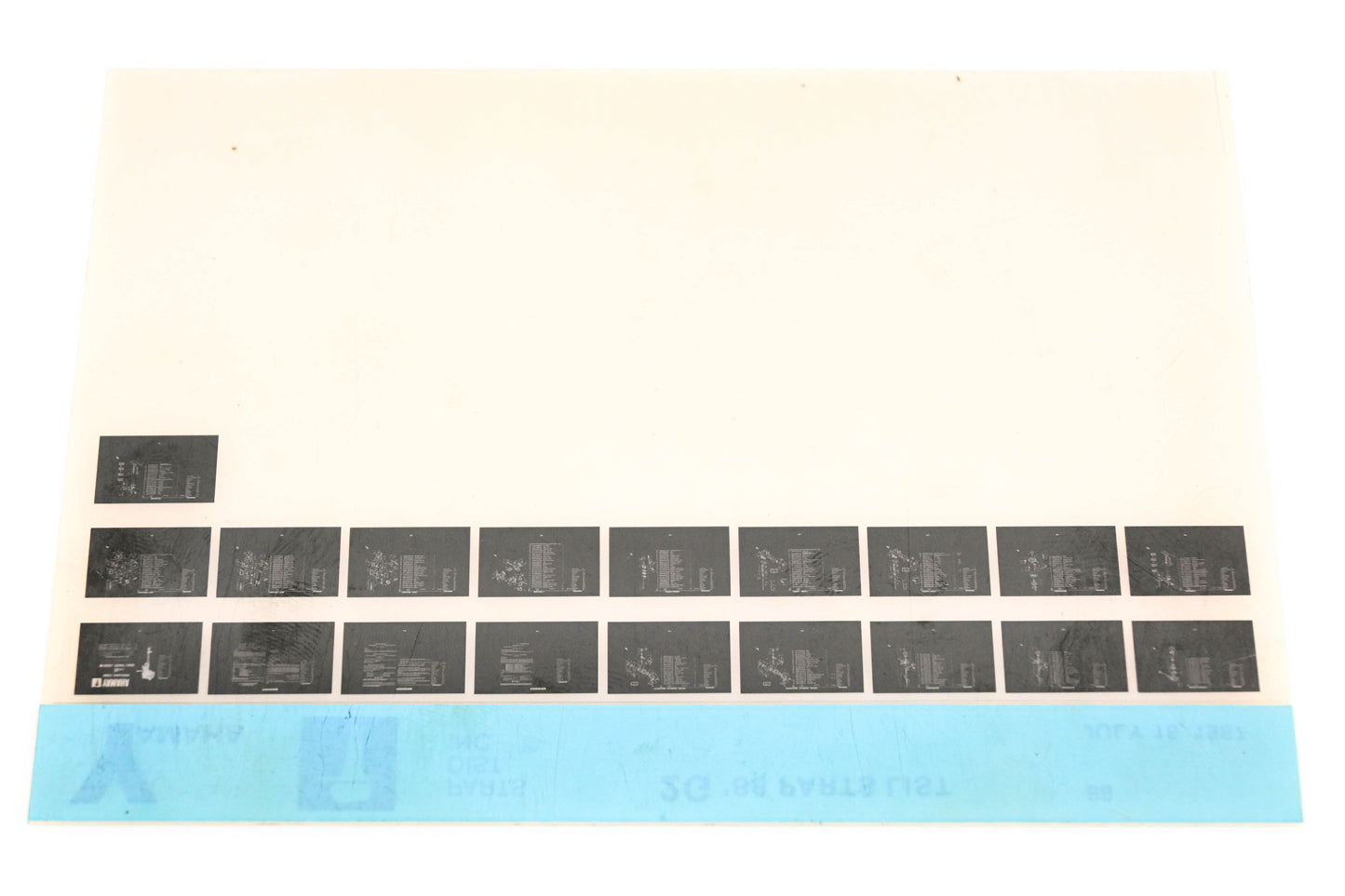 OEM Yamaha LB018-40 1988 2G Parts List Microfiche