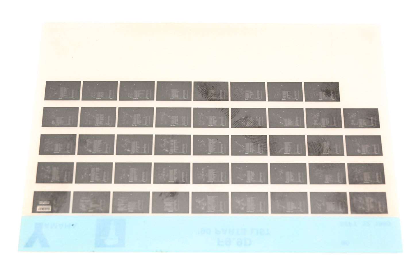 OEM Yamaha LB018-65 1990 F9.9D Parts List Microfiche