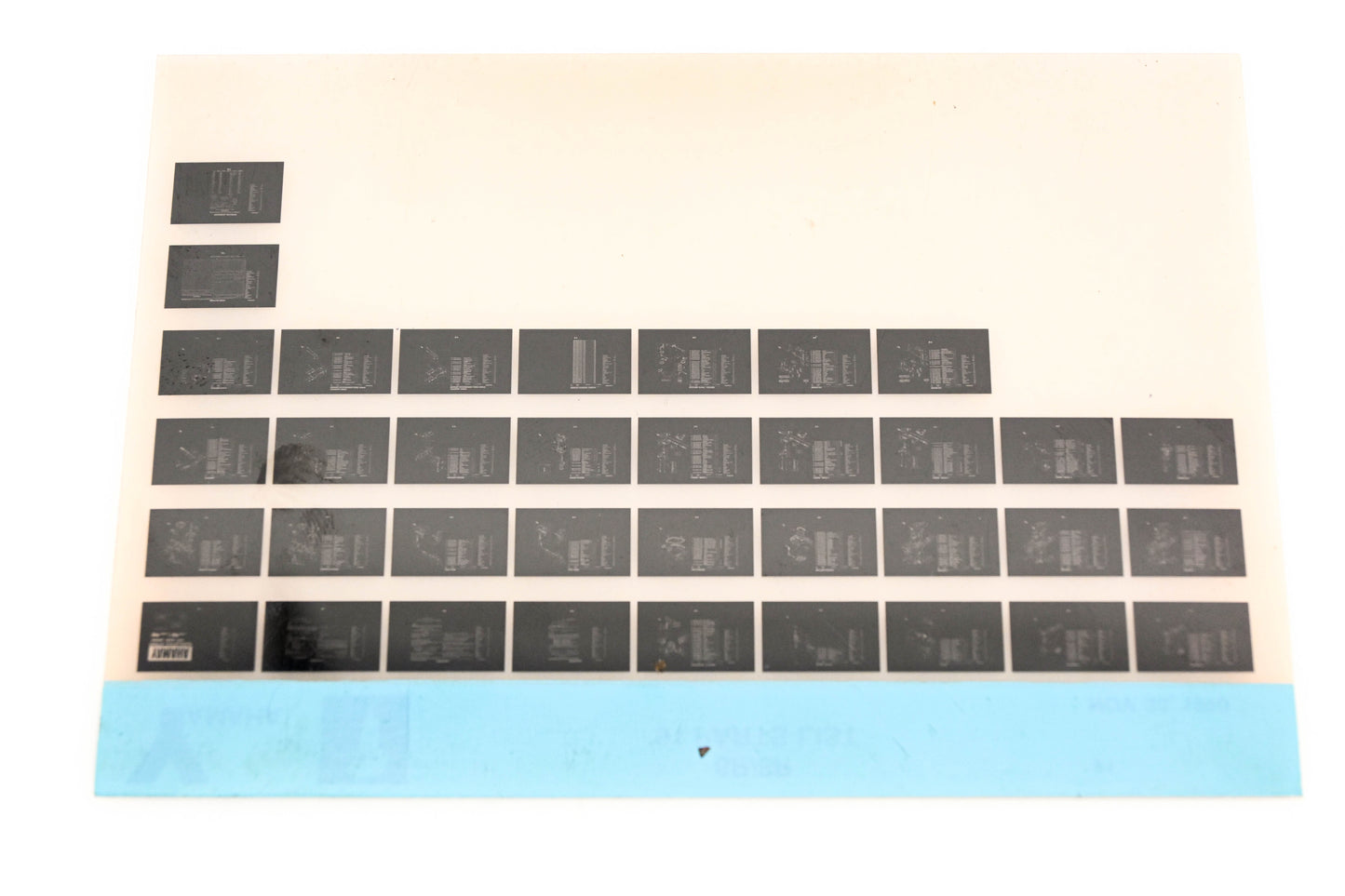 OEM Yamaha LB024-27 1991 6P/8P Parts List Microfiche