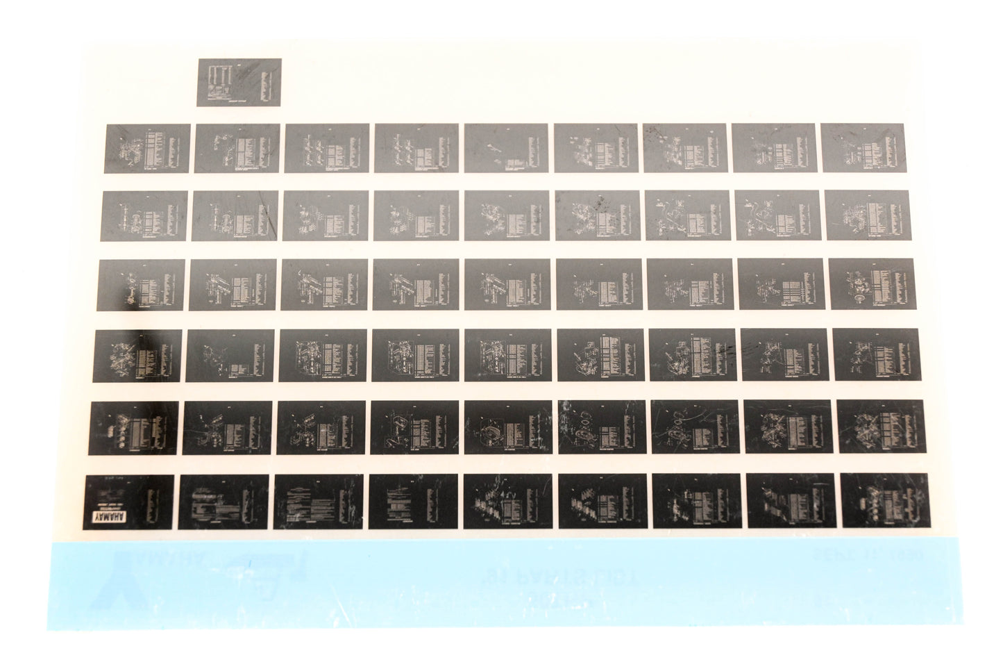 OEM Yamaha LB024-30 1991 50THP Parts List Microfiche