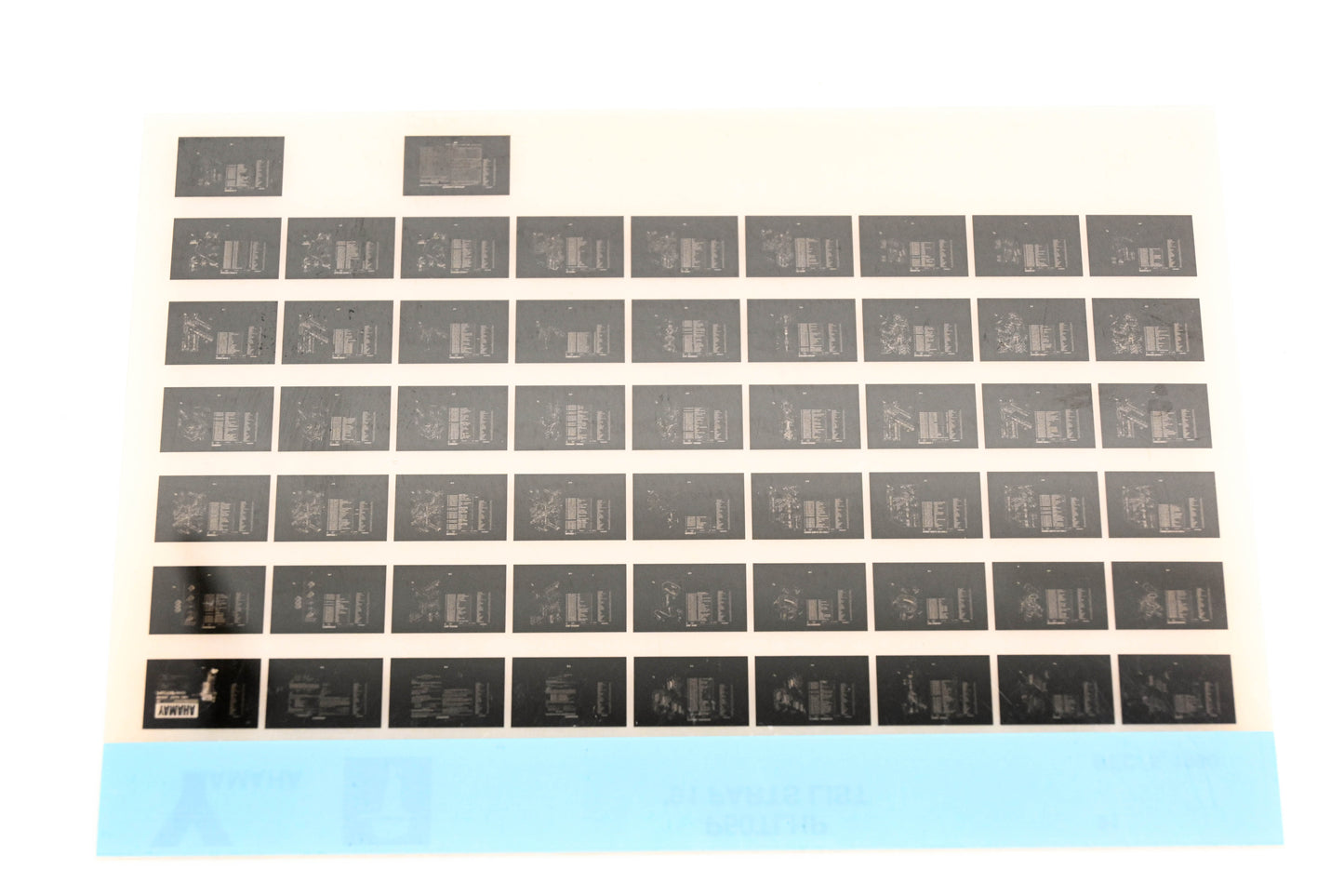OEM Yamaha LB024-33 1991 P60TLHP Parts List Microfiche