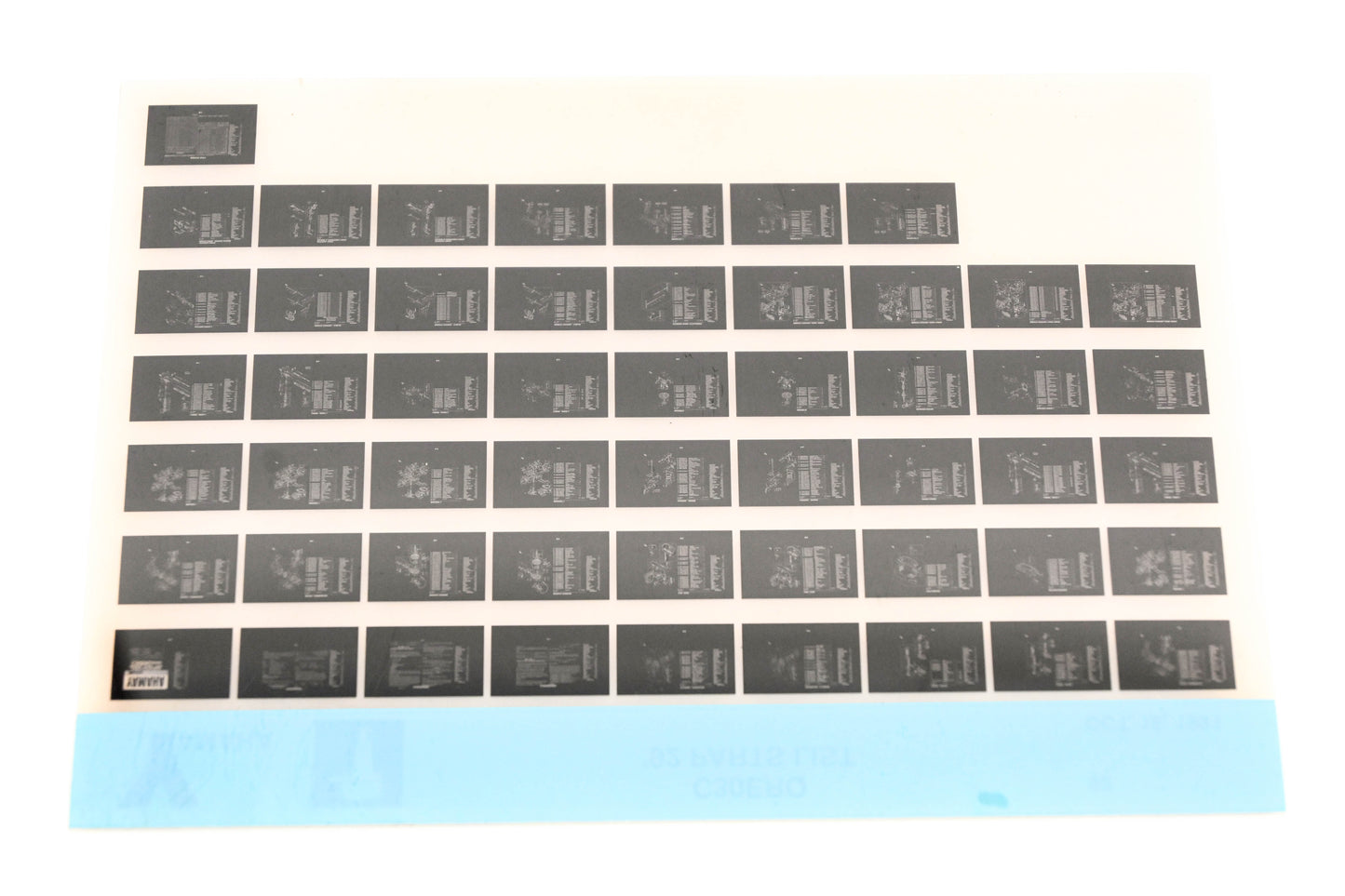 OEM Yamaha LB024-44 1992 C30ERQ Parts List Microfiche