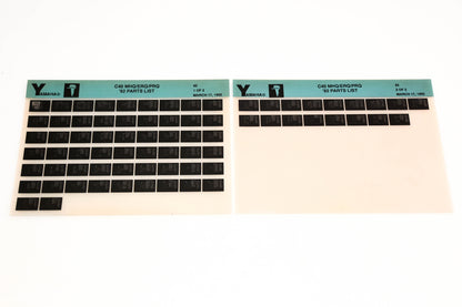OEM Yamaha LB024-46 1992 C40 MHQ/ERQ/PRQ Parts List Microfiche Lot