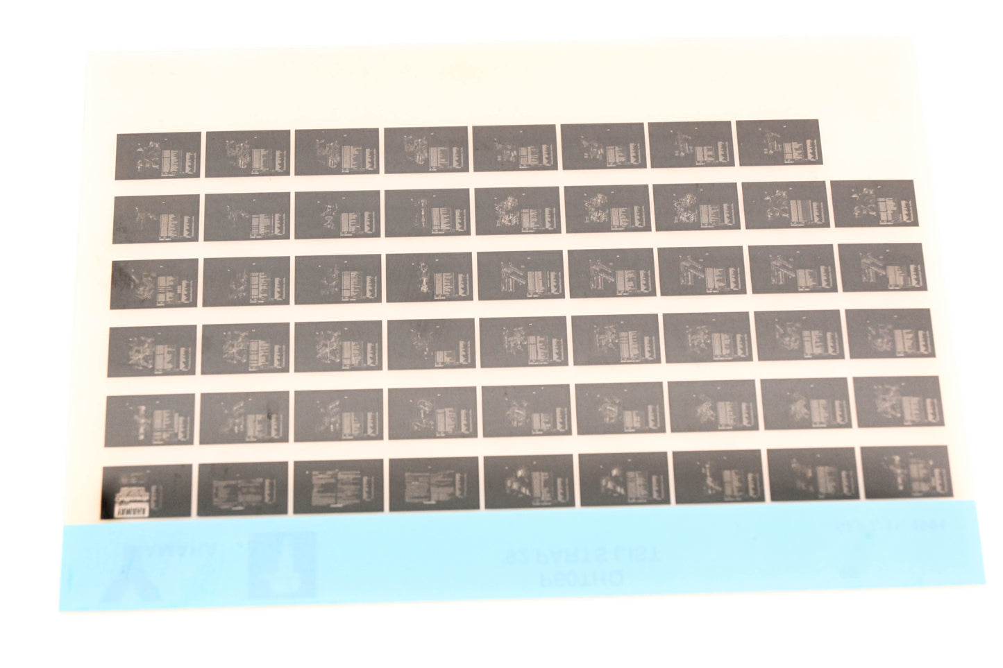 OEM Yamaha LB024-51 1992 P60THQ Parts List Microfiche