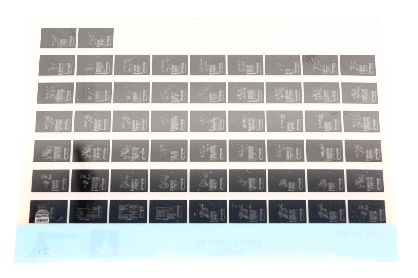 OEM Yamaha LB024-52 1992 C55ERQ Parts List Microfiche