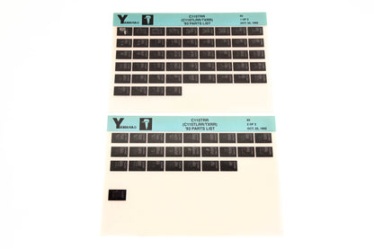 OEM Yamaha YN005-23 1993 C115TRR (C115TLRR/TXRR) Parts List Microfiche Lot