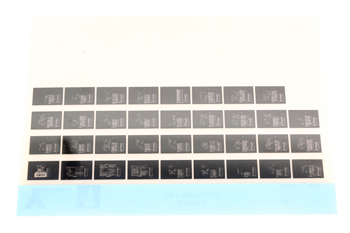 OEM Yamaha YN005-29 1993 6/8MHR Parts List Microfiche