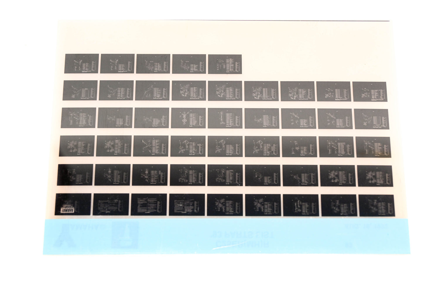 OEM Yamaha YN005-35 1993 C25ER(MH)R Parts List Microfiche