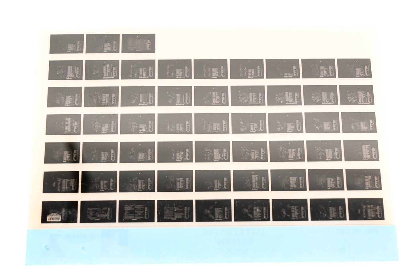OEM Yamaha YN005-39 1993 50ERR (50ELRR) Parts List Microfiche