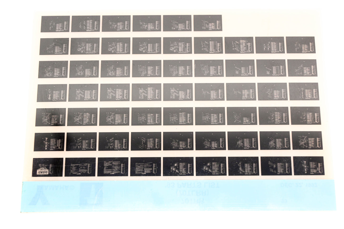 OEM Yamaha YN005-42 1993 70TRR (70TLRR) Parts List Microfiche