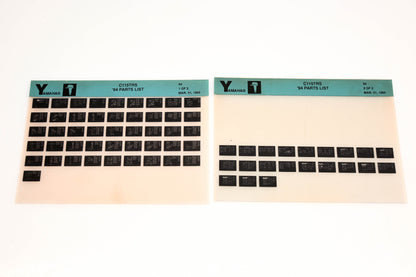 OEM Yamaha YN005-56 1994 C115TRS Parts List Microfiche Lot