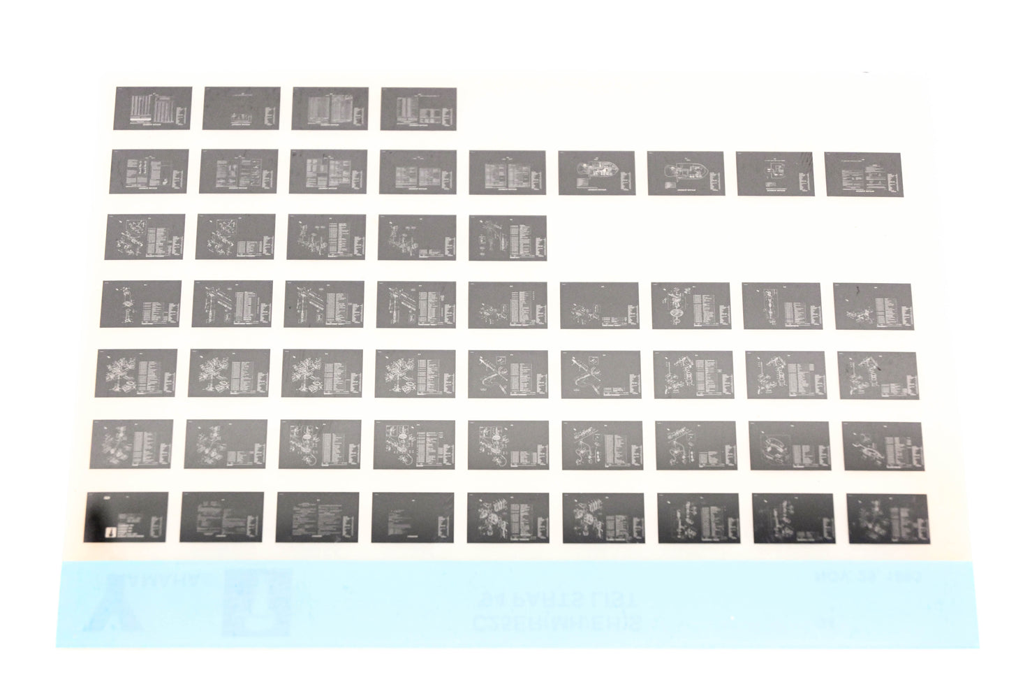 OEM Yamaha YN005-69 1994 C25ER(MH/EH)S Parts List Microfiche
