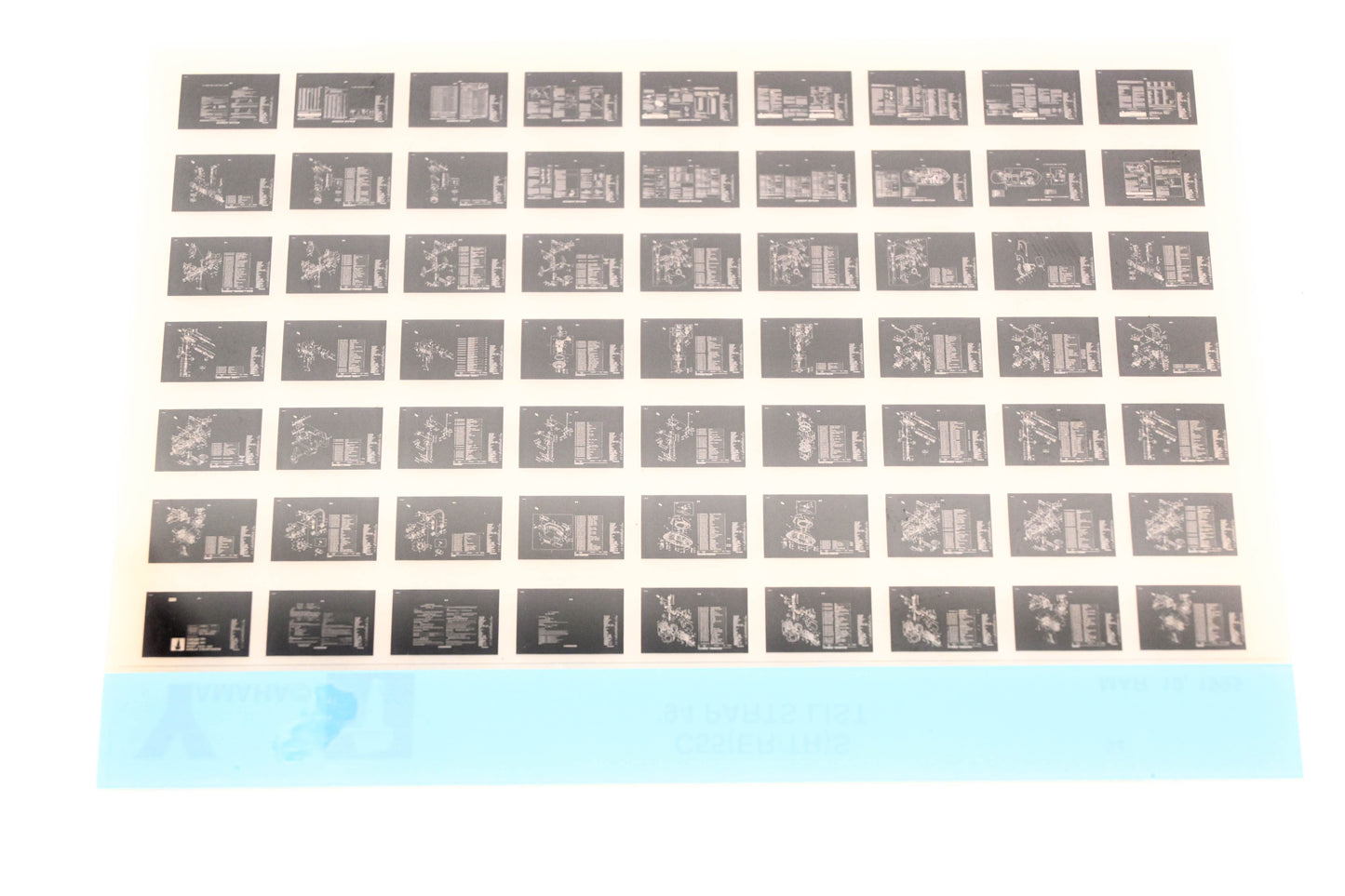 OEM Yamaha YN005-74 1994 C55(ER/TR)S Parts List Microfiche