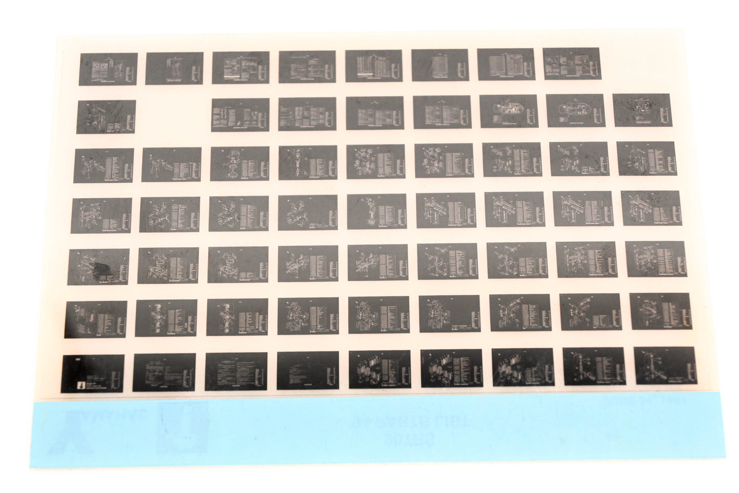 OEM Yamaha YN005-78 1994 90TRS Parts List Microfiche