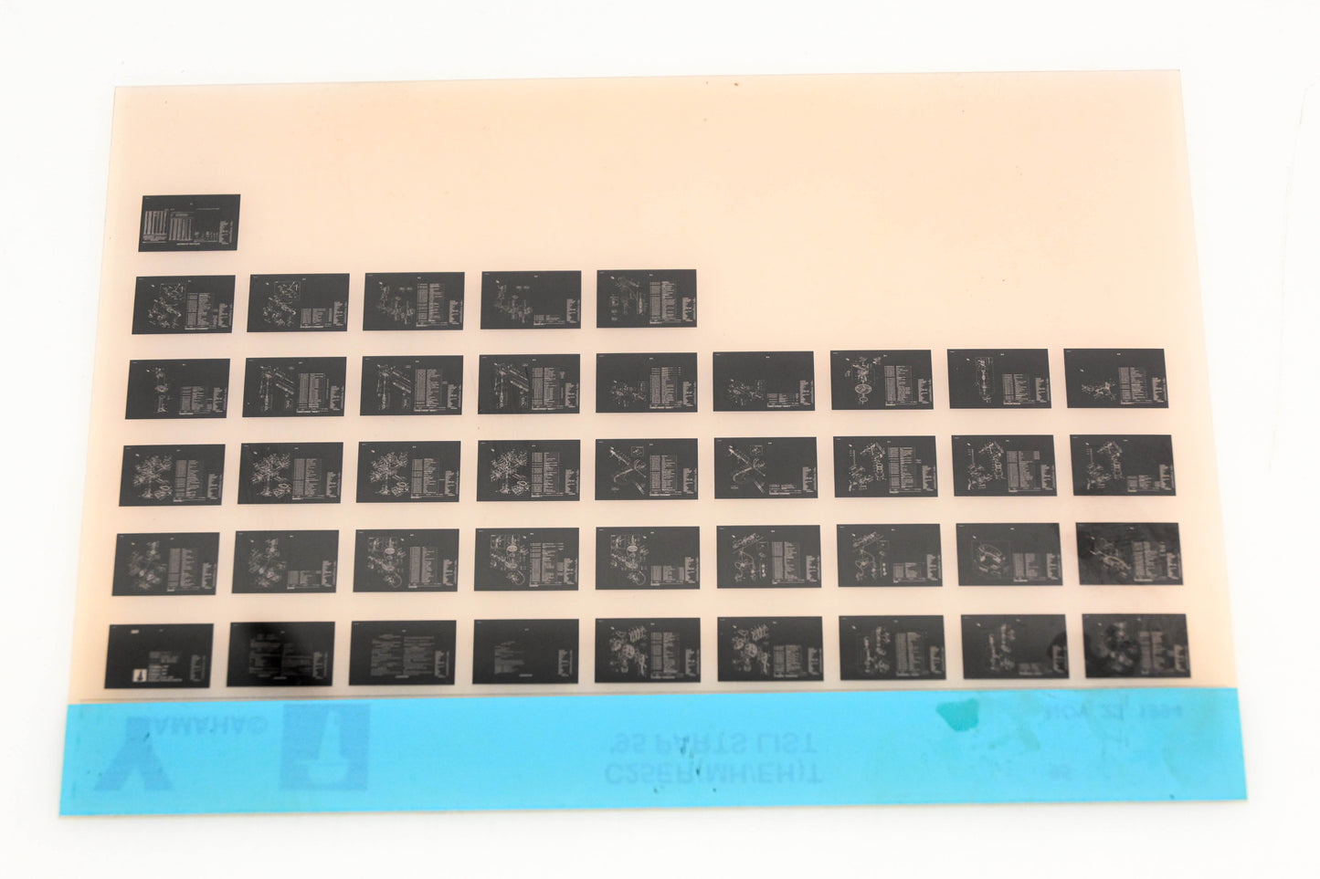 OEM Yamaha YN021-23 1995 C25ER(MH/EH)T Parts List Microfiche