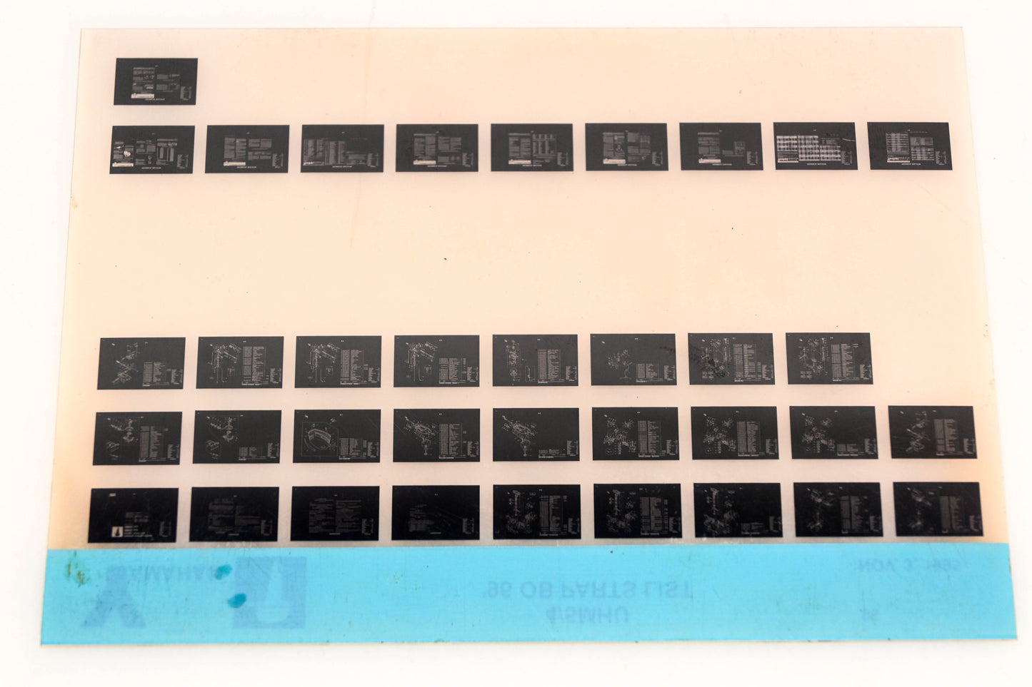 OEM Yamaha YN021-53 1996 4/5MHU Outboard Parts List Microfiche