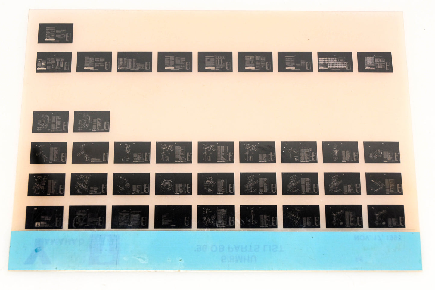OEM Yamaha YN021-54 1996 6/8MHU Outboard Parts List Microfiche