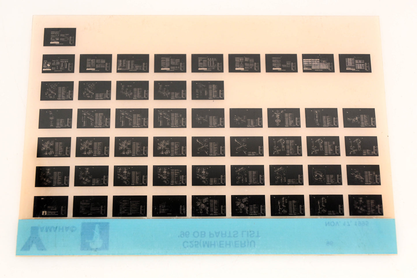 OEM Yamaha YN021-60 1996 C25(MH/EH/ER)U Outboard Parts List Microfiche