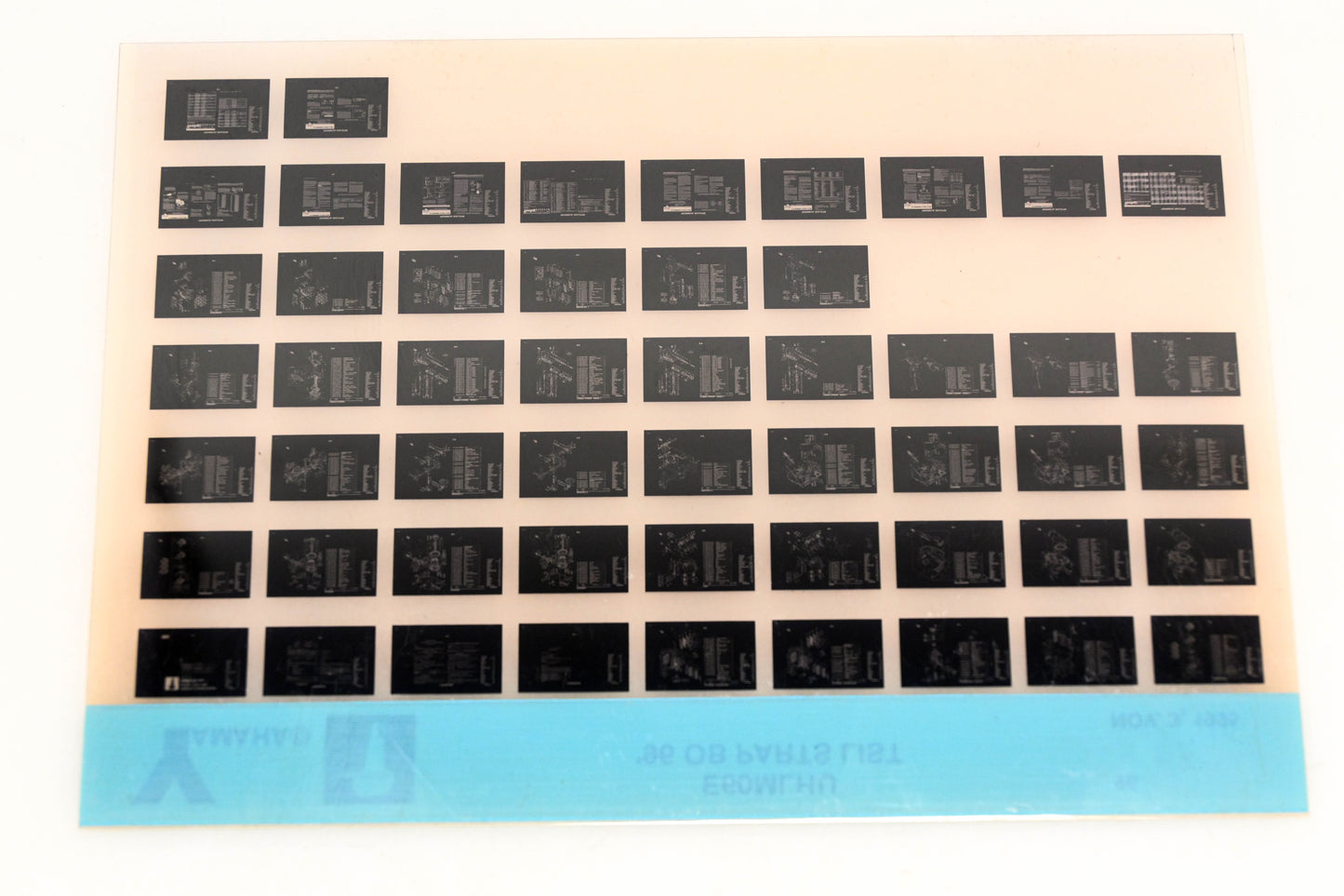 OEM Yamaha YN021-66 1996 E60MLHU Outboard Parts List Microfiche