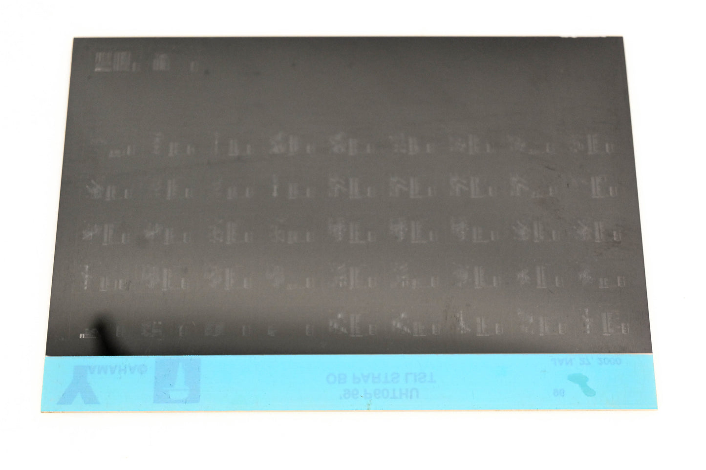 OEM Yamaha YN021-67 1996 P60THU Outboard Parts List Microfiche
