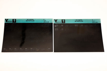 OEM Yamaha YN008-41 1997 C150TRV Outboard Parts List Microfiche Lot