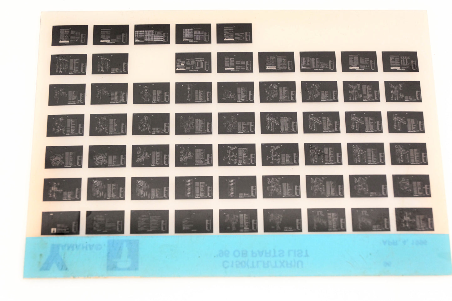 OEM Yamaha YN008-44 1996 C150(TLR/TXR)U Outboard Parts List Microfiche