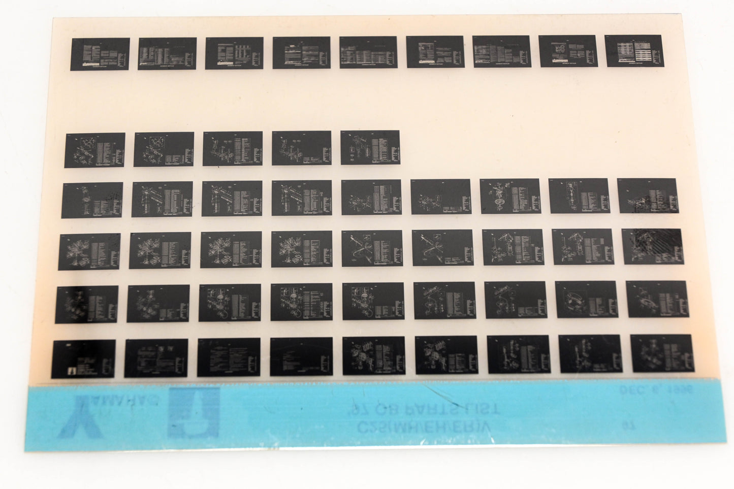 OEM Yamaha YN008-58 1997 C25(MH/EH/ER)V Outboard Parts List Microfiche