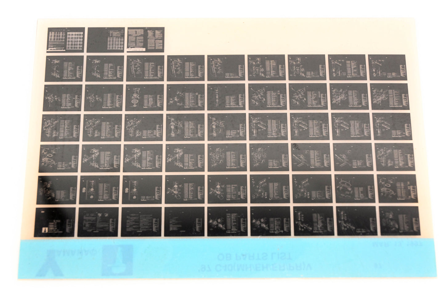 OEM Yamaha YN008-61 1997 C40(MH/EH/ER/PR)V Outboard Parts List Microfiche