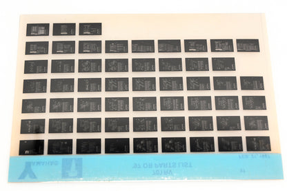 OEM Yamaha YN008-68 1997 70TRV Outboard Parts List Microfiche