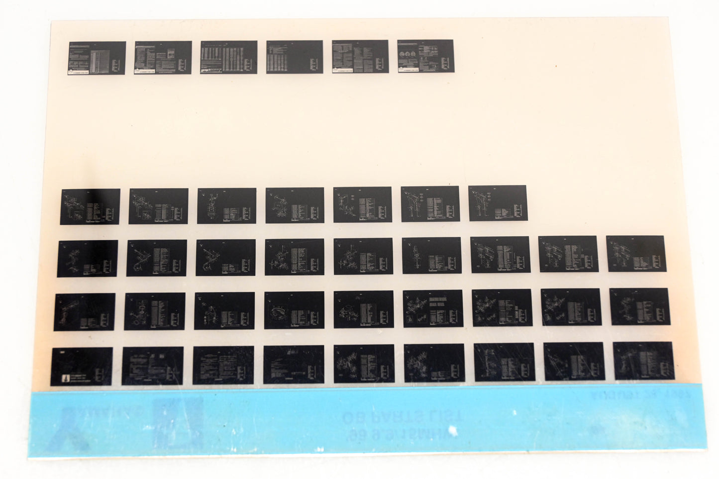 OEM Yamaha YN020-24 1998 9.9/15MHW Outboard Parts List Microfiche