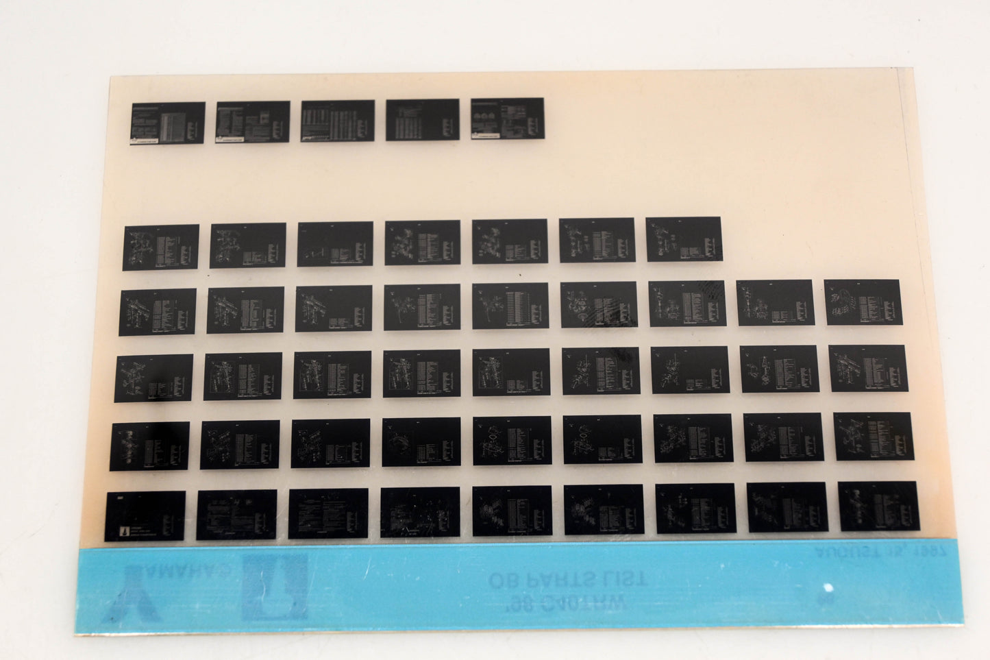 OEM Yamaha YN020-34 1998 C40TRW Outboard Parts List Microfiche