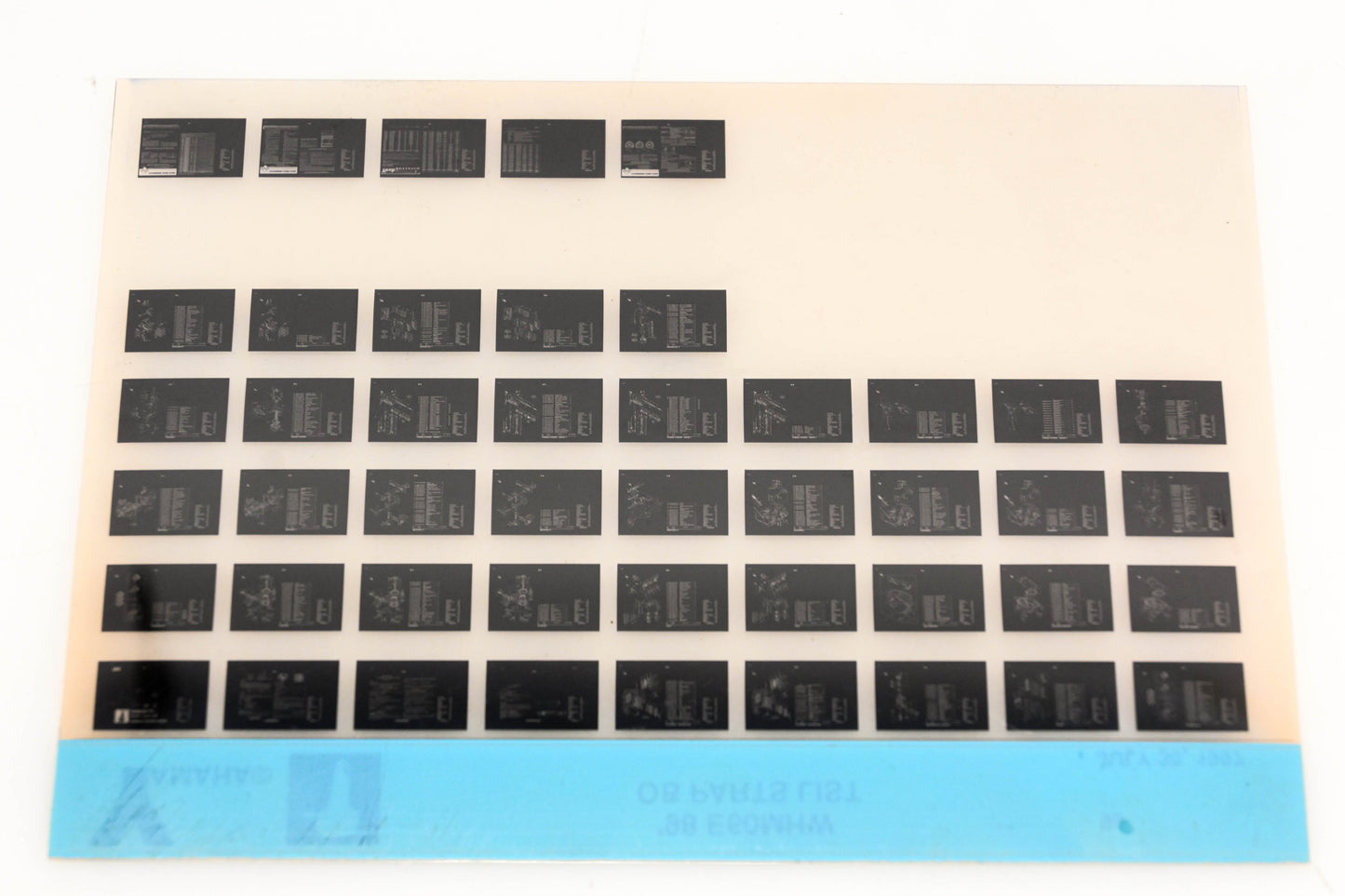 OEM Yamaha YN020-37 1998 E60MHW Outboard Parts List Microfiche