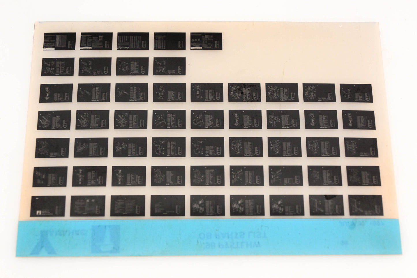 OEM Yamaha YN020-43 1998 P75TLHW Outboard Parts List Microfiche