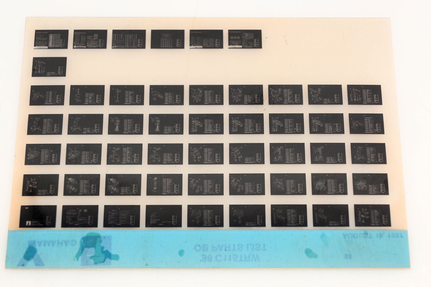 OEM Yamaha YN020-47 1998 C115TRW Outboard Parts List Microfiche