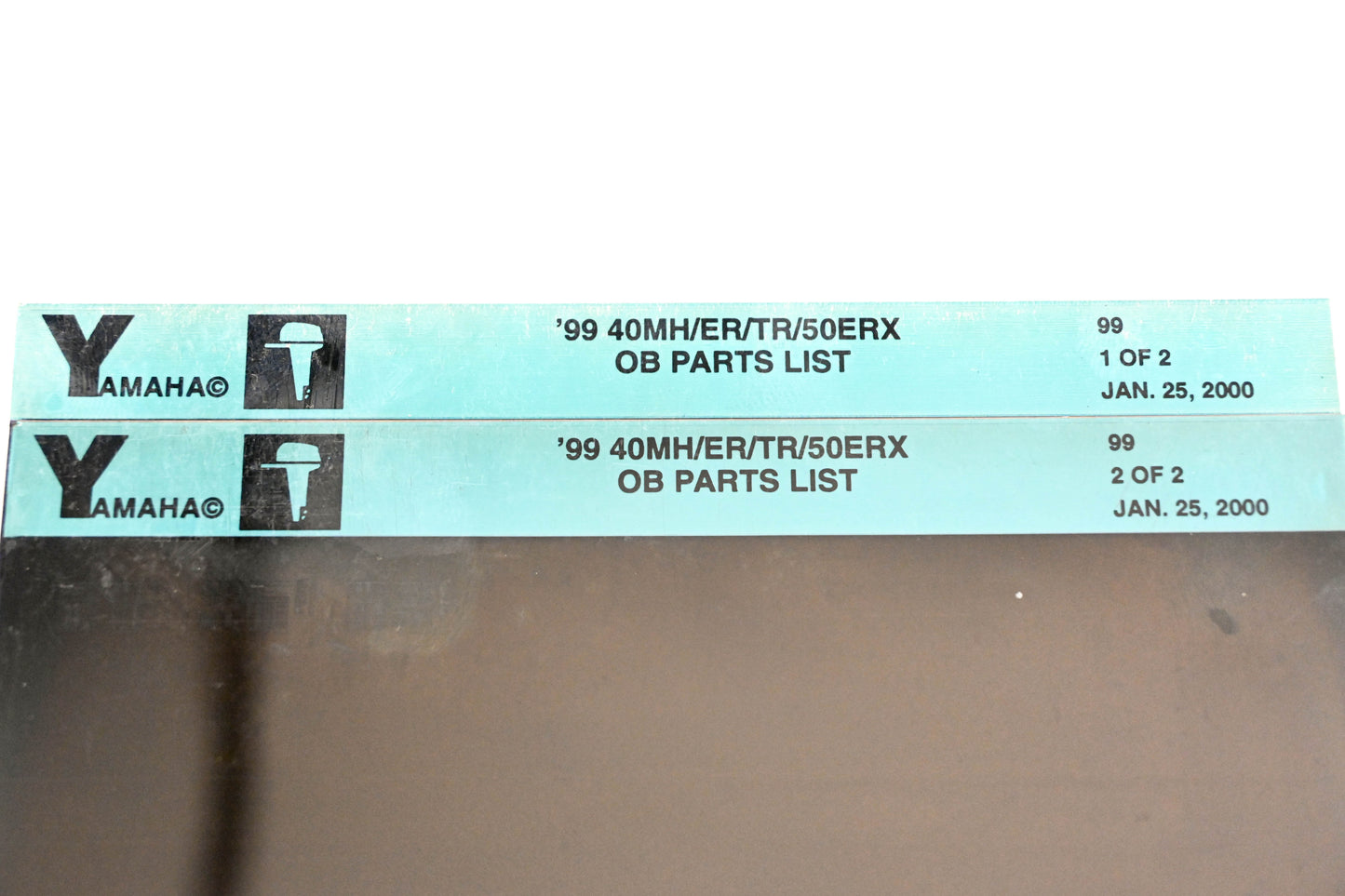OEM Yamaha YN020-55 1999 40MH/ER/TR/50ERX outboard Parts List Microfiche Lot