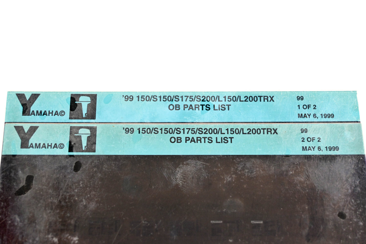 OEM Yamaha YN020-57 1999 150/S150/S175/S200/L150/L200TRX Parts List Microfiche Lot