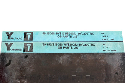 OEM Yamaha YN020-57 1999 150/S150/S175/S200/L150/L200TRX Parts List Microfiche Lot
